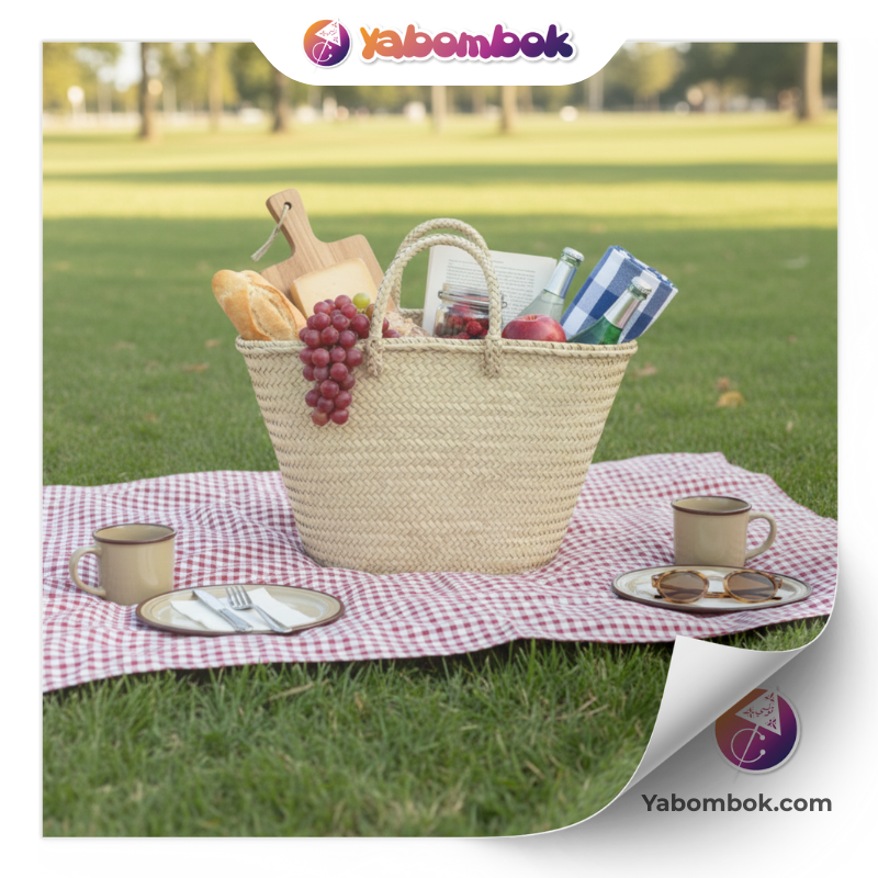 couffin artisanal en fibre de palmier naturelle – grand sac tressé à la main | 100 % naturel | idéal pour courses, plage, pique nique – fabrication tunisienne haut de gamme